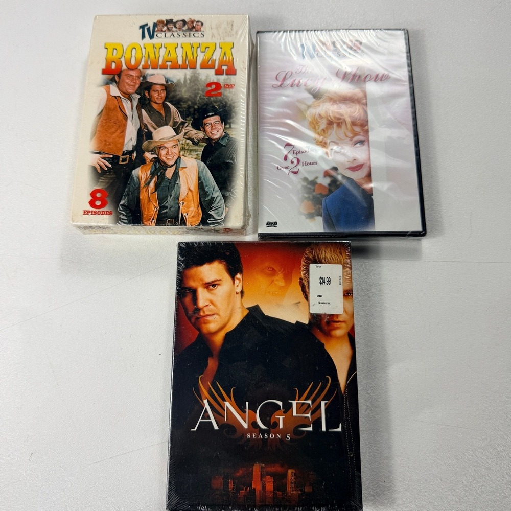 LOT 3 Angel Bonanza Lucy Show DVD Season 5 Classic TV Western Comedy New Sealed